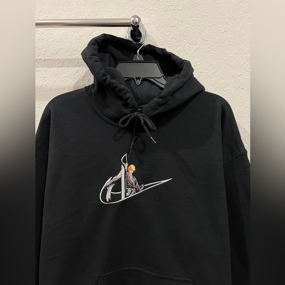 Ichigo swoosh black hoodie bleach - Picture 3 of 4